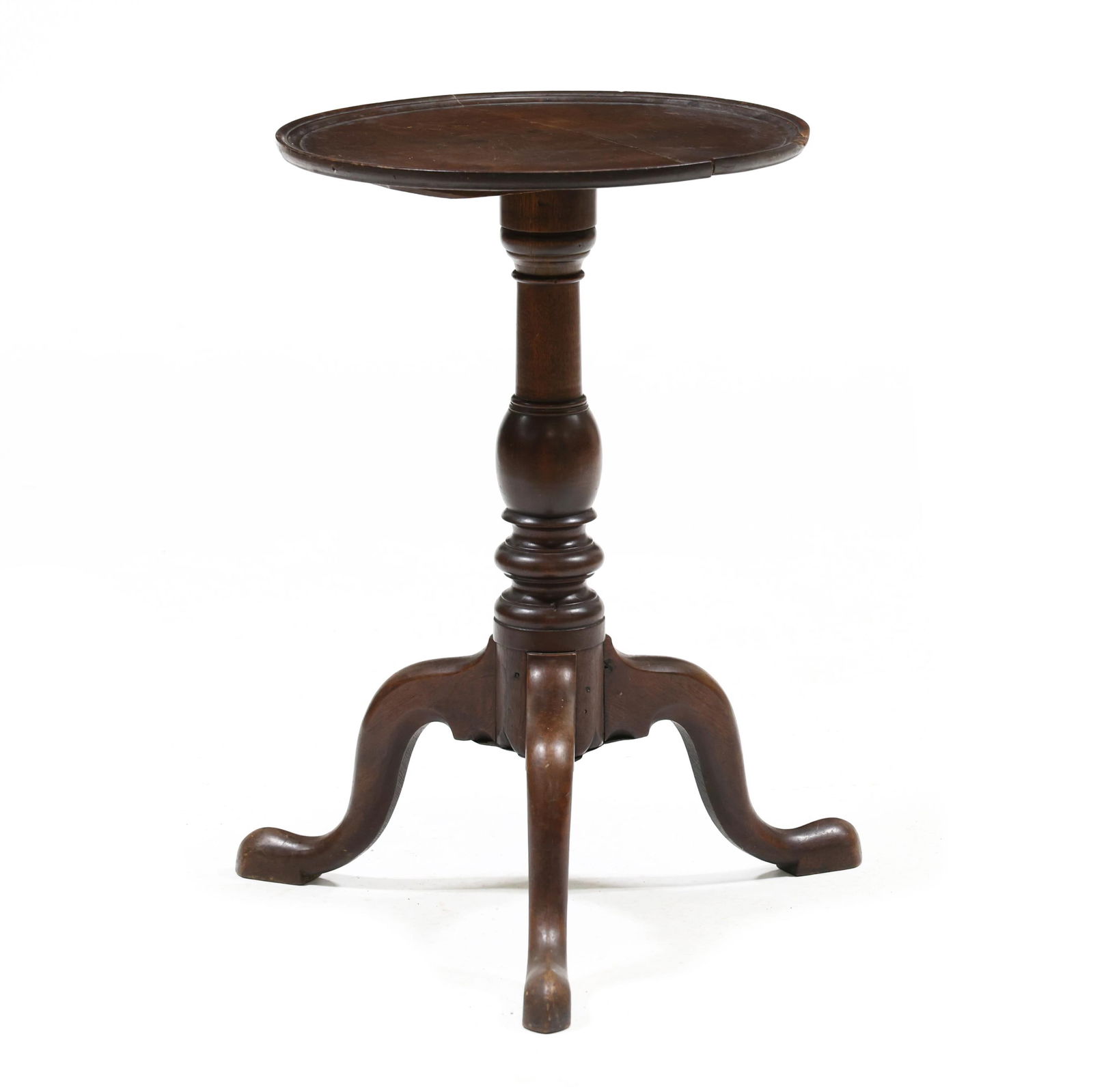 SOUTHERN QUEEN ANNE WALNUT DISH-TOP