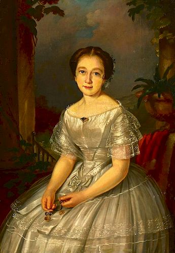 SOUTHERN SCHOOL, 19TH C. PORTRAIT