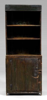 Southern step-back cupboard, yellow