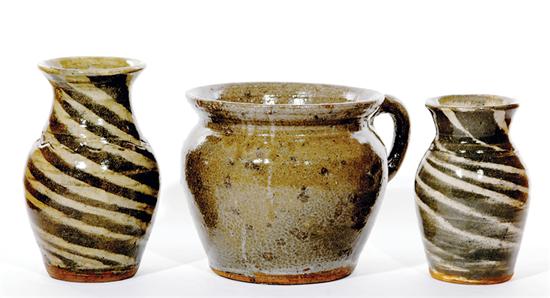 Southern stoneware chamberpot &