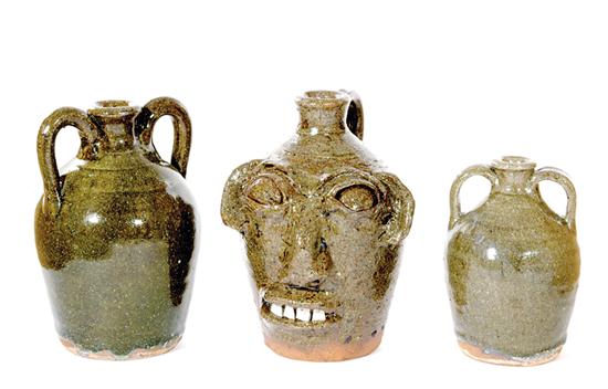Southern stoneware jugs Burlon
