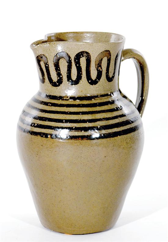 Southern stoneware pitcher Thomas