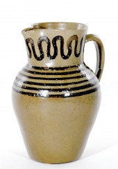 Southern stoneware pitcher Tho