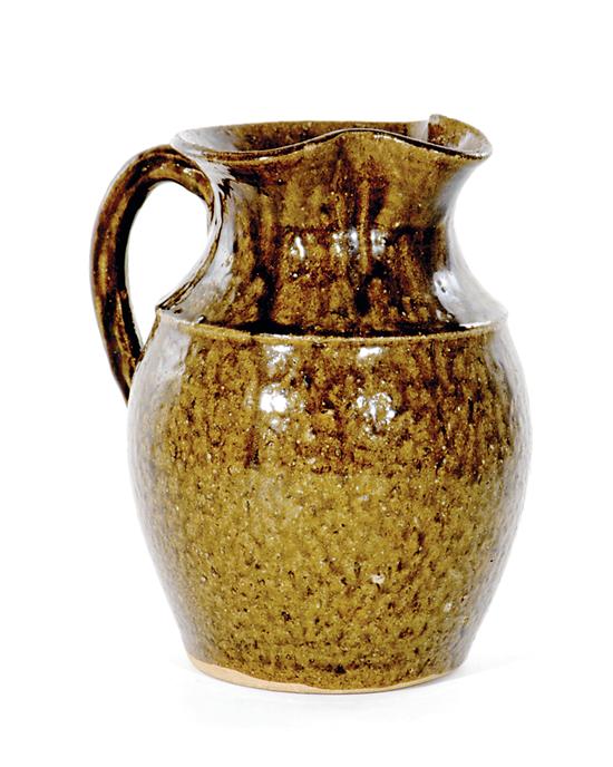 Southern stoneware pitcher