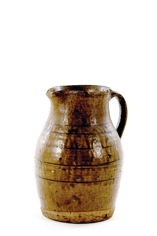 Southern stoneware pitcher