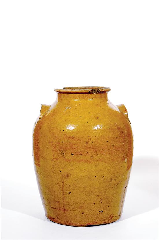 Southern stoneware storage jar