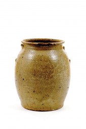 Southern stoneware storage jar