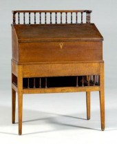 Southern tiger maple desk, &qu