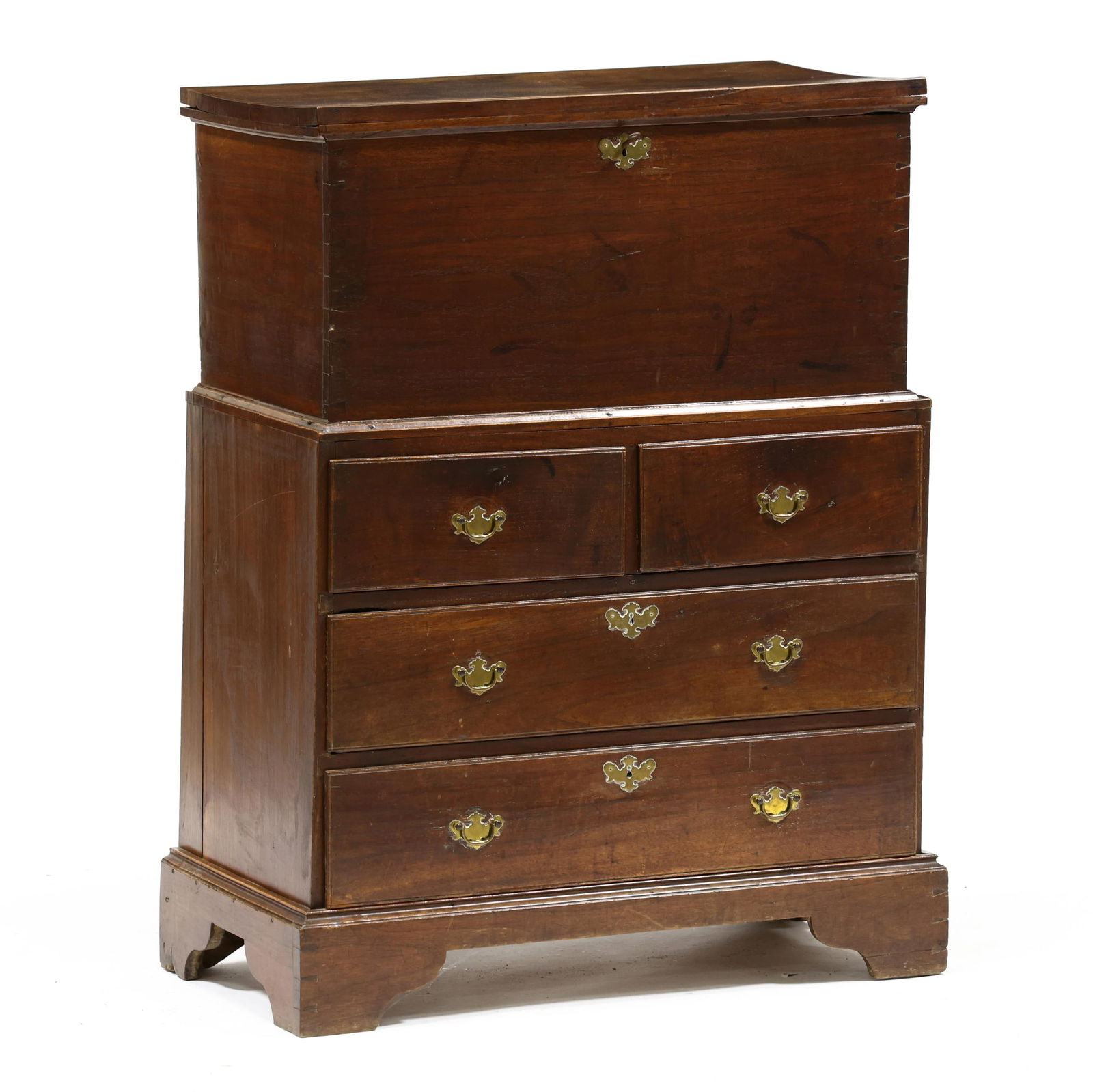 SOUTHERN WALNUT BLANKET CHEST ON