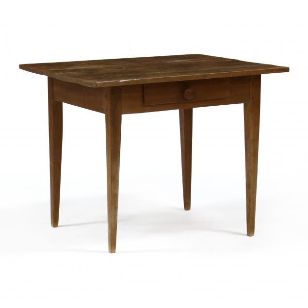 SOUTHERN WALNUT ONE DRAWER WORK