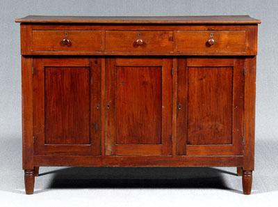 Southern walnut sideboard, yellow