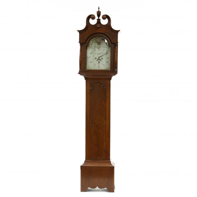 SOUTHERN WALNUT TALL CASE CLOCK
