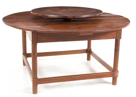 Southern yellow pine lazy Susan