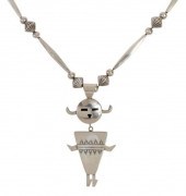 SOUTHWEST SILVER KACHINA PENDA