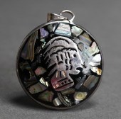 SOUTHWEST SILVER MOSAIC TURQUO