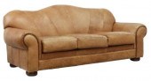SOUTHWEST STYLE BROWN LEATHER