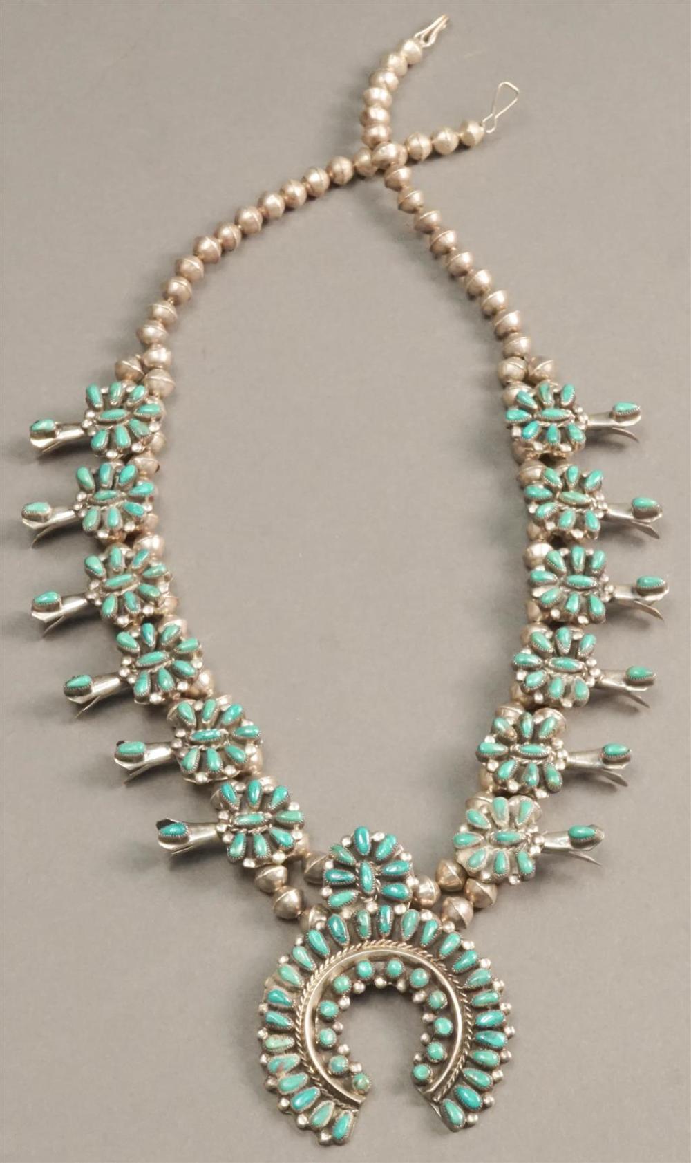 SOUTHWEST ZUNI STYLE SILVER AND