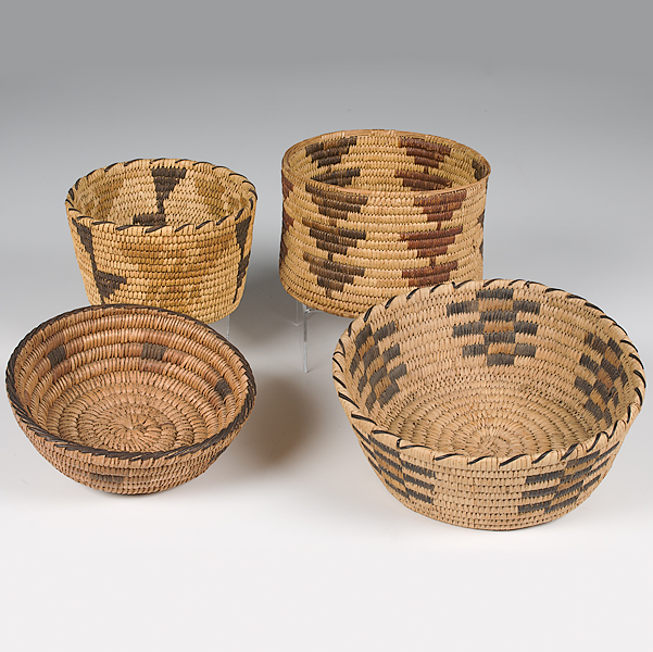Southwestern Baskets lot of 4