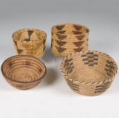 Southwestern Baskets lot of 4
