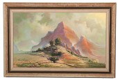 Southwestern Buttes by M. Char