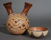 SOUTHWESTERN DOUBLE NECKED POT