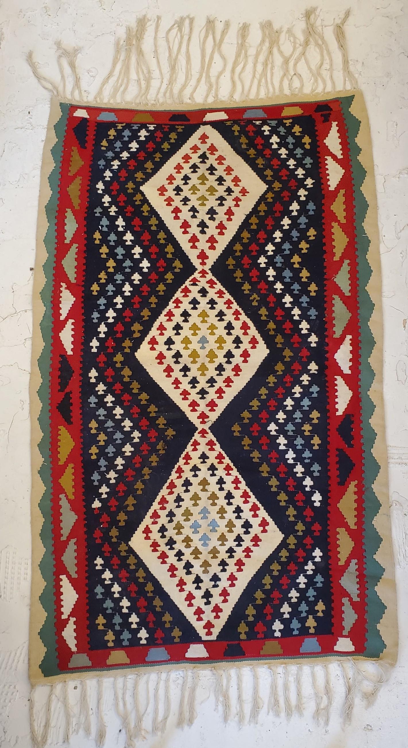 SOUTHWESTERN FLATWOVEN RUG 3' X