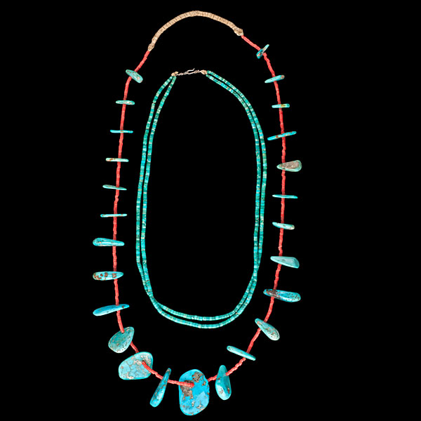 Southwestern Pueblo Turquoise Tab