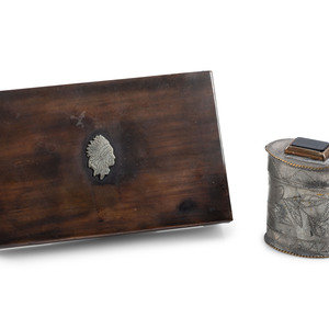 Southwestern Rocker Engraved Silver