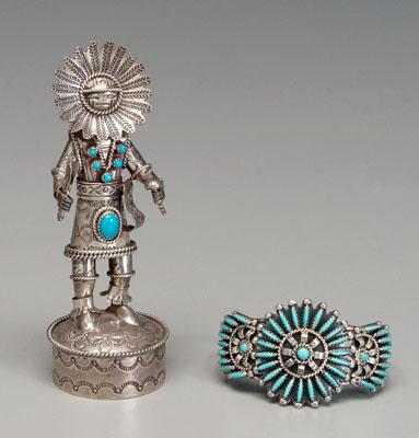 Southwestern silver: dancing yei