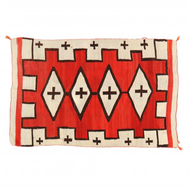 SOUTHWESTERN WEAVING Red field with