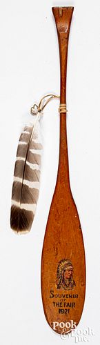 SOUVENIR MINIATURE CANOE