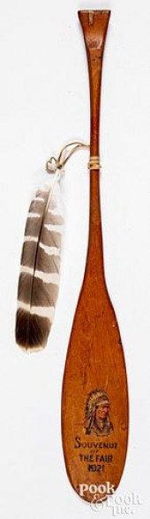 SOUVENIR MINIATURE CANOE PADDL