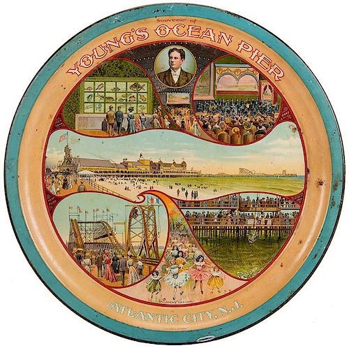 SOUVENIR TRAY. YOUNG’S OCEAN
