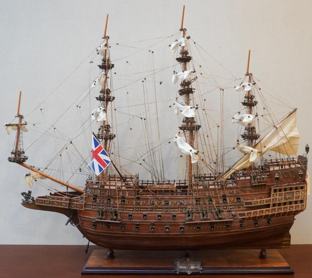 SOVEREIGN OF THE SEAS MASTED SHIP
