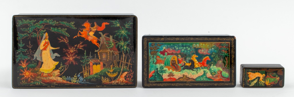 SOVIET PERIOD PALEKH AND MSTSERA