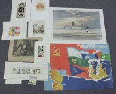 Soviet posterVISHE ZNAMIA SOVE