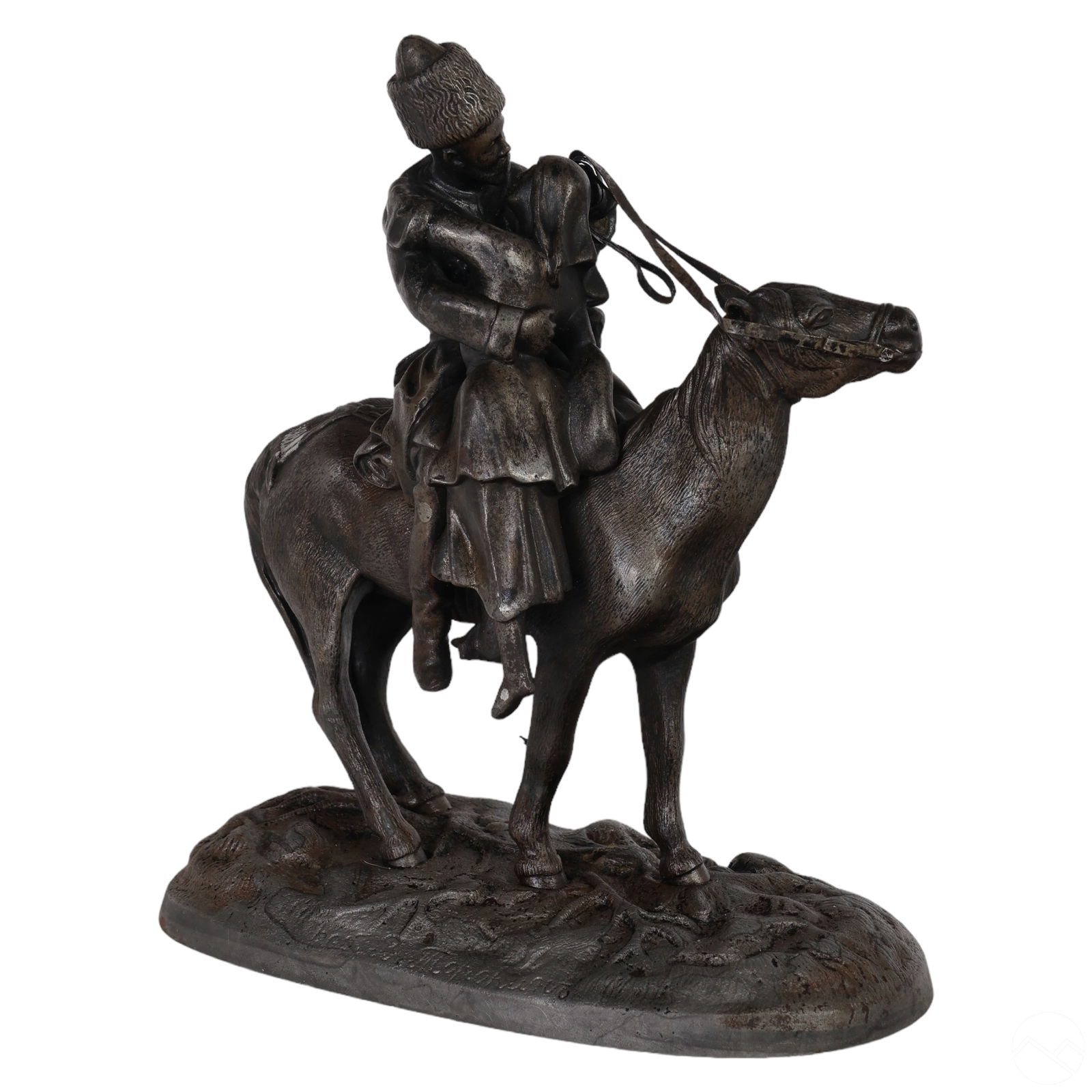 SOVIET RUSSIAN IRON FIGURAL COSSACK
