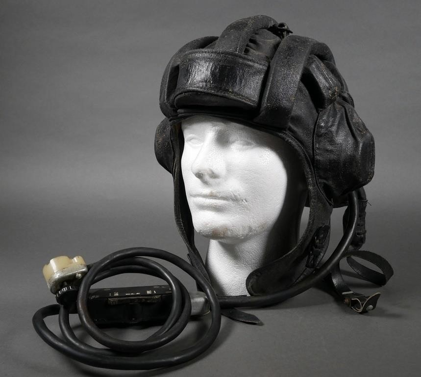 SOVIET RUSSIAN TANK CREW HELMET