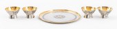 SOVIET SILVER GILT NIELLO VODK