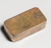 SOVIET UNION RUSSIAN BRASS BOX