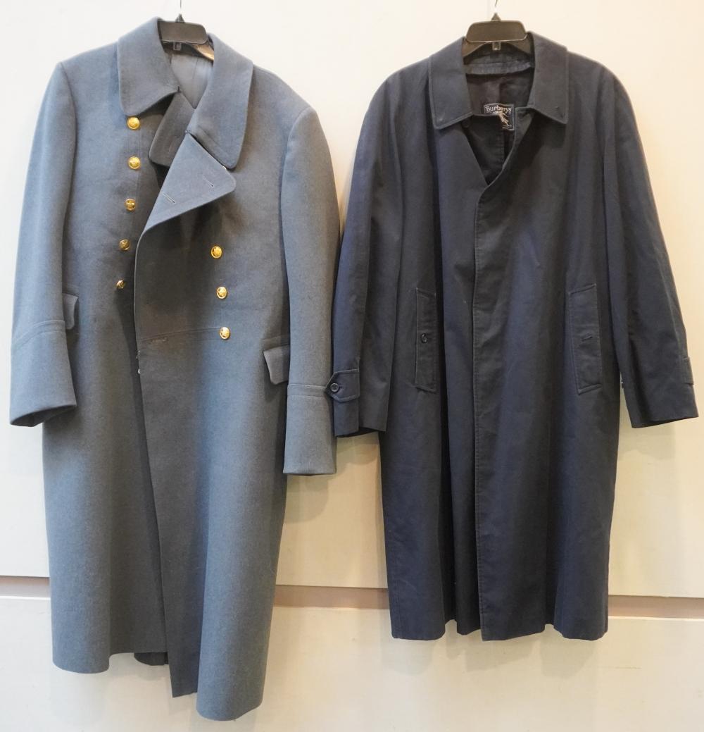 SOVIET WINTER COAT AND BURBERRY