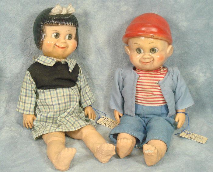 S&P Character dolls, 15 inches