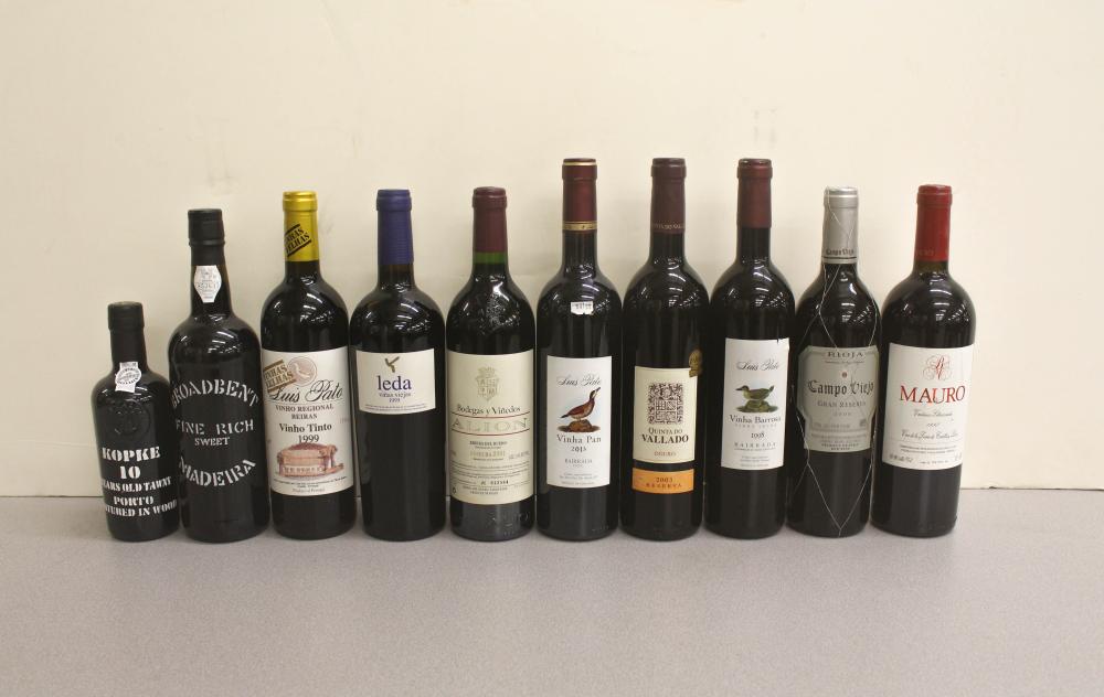 SPAIN AND PORTUGAL WINE