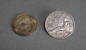 SPANISH 1870 5-PESETAS COIN, C