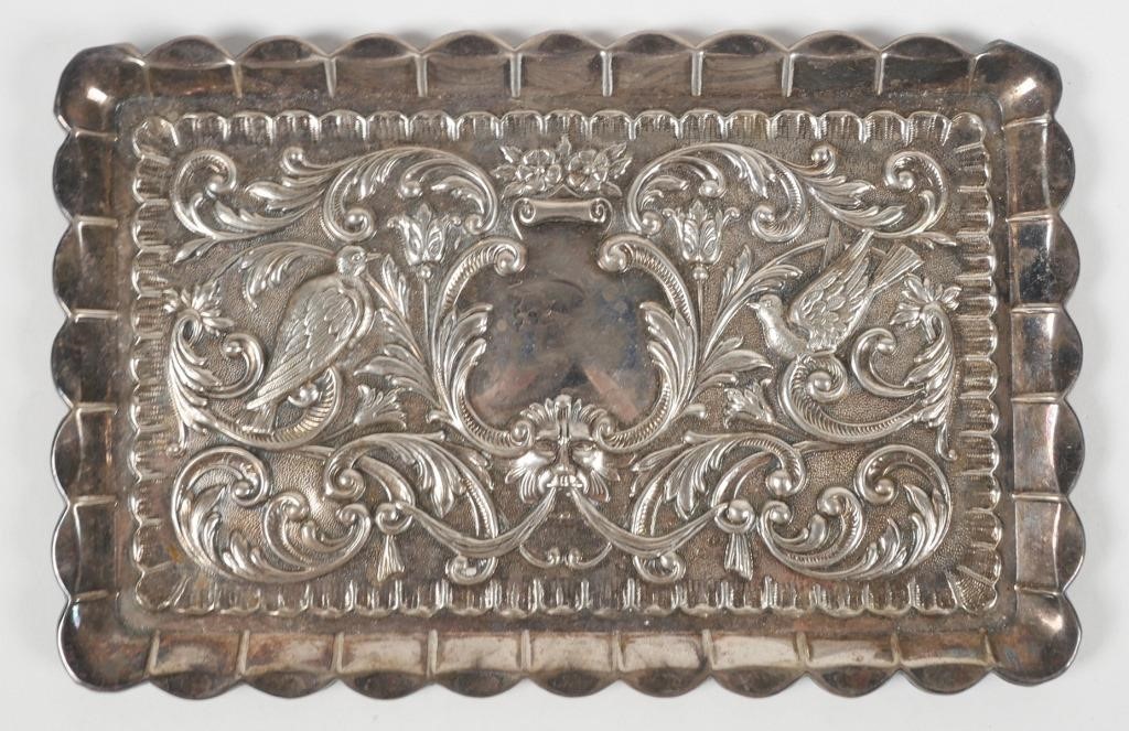 SPANISH .915 SILVER REPOUSSE