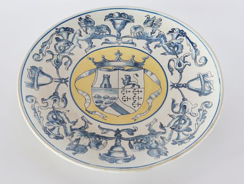 SPANISH ARMORIAL CERAMIC