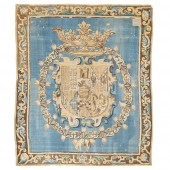 SPANISH ARMORIAL TAPESTRY, BEA