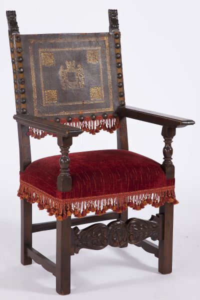 Spanish Baroque Arm Chairlate