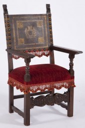 Spanish Baroque Arm Chairlate