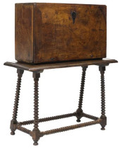 SPANISH BAROQUE INLAID WALNUT